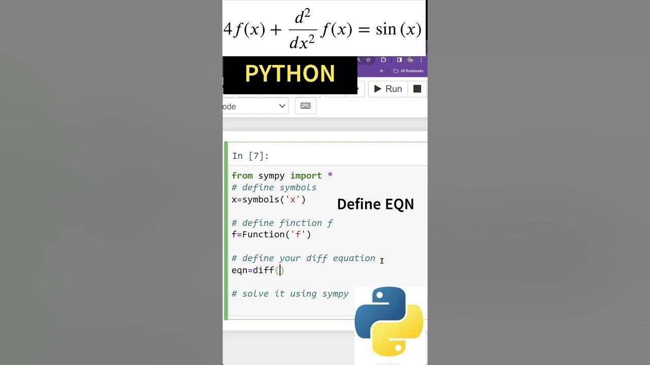 Master Python for Physicists, Engineers, Data Scientists|PYTHON SYMPY ...