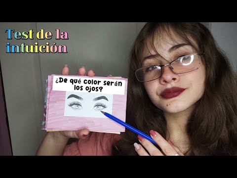 Test de la INTUICIÓN // ASMR CASERO