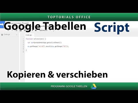 Copying and Moving / moveTo copyTo (Google Sheets) Script