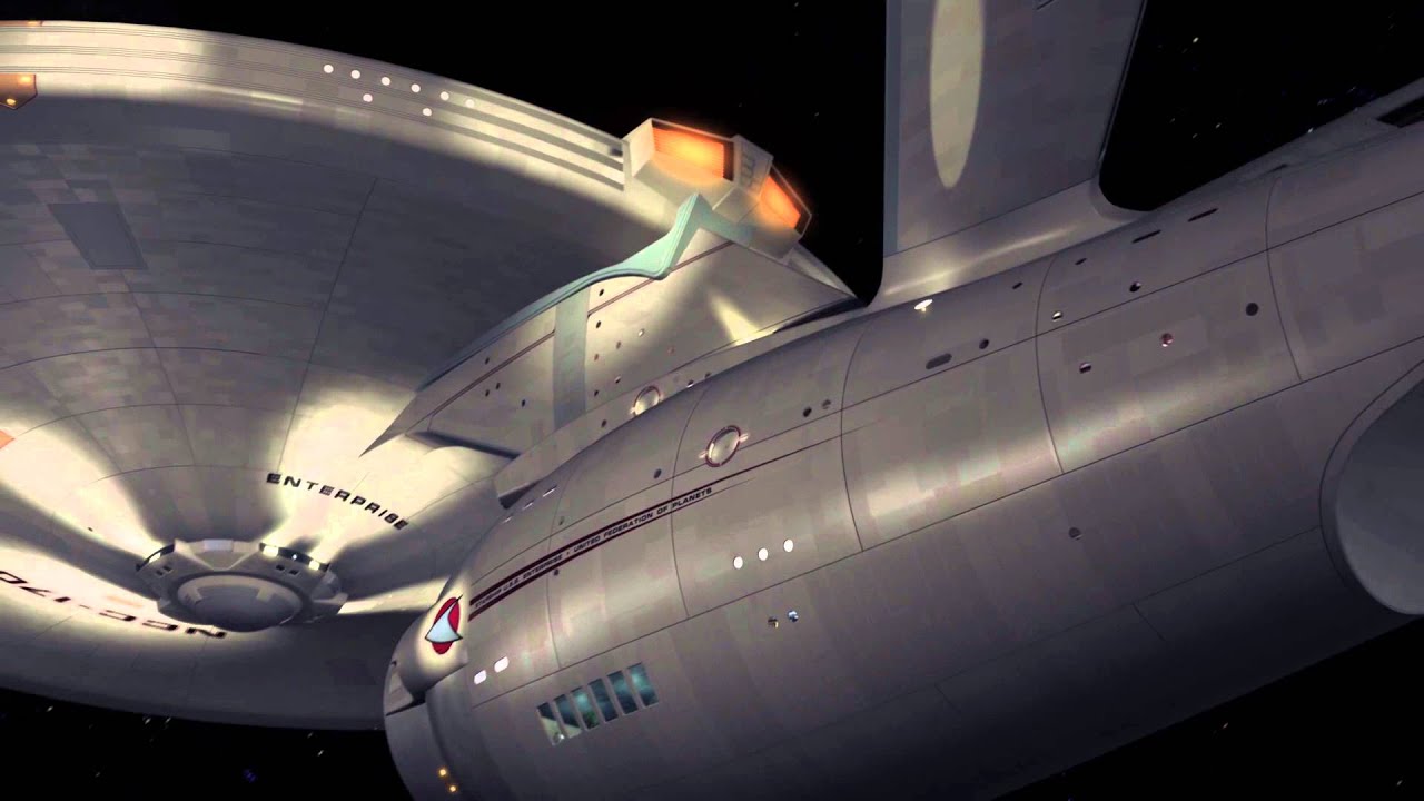 Star Trek - Enterprise Beauty Pass CG Animation