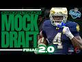MOCK DRAFT 2.0 FINAL - 2026 NFL DRAFT - First Round NFL Mock Draft