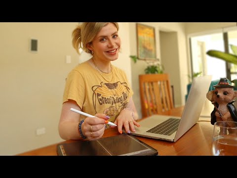 ASMR Study With Me Plus Tingle Breaks Inaudible Whispers Typing Sounds