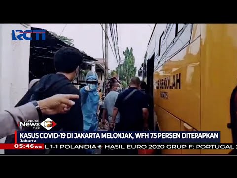 Kasus COVID-19 Jakarta Melonjak, WFH 75 Persen Diterapkan - SIP 20/06