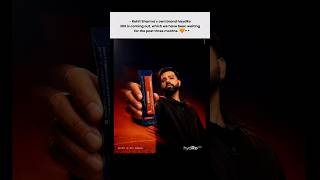 Rohit Sharma’s New Brand HydRo 365 Launch 🔥|Game Changing Hydration Drink🍷| #shortsfeed #rohitsharma
