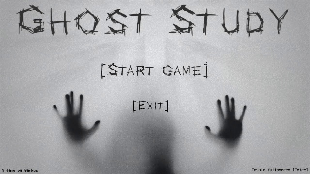 Ghoststudy Ghost Study | Indie Horror Game | No Commentary Playthrough - YouTube