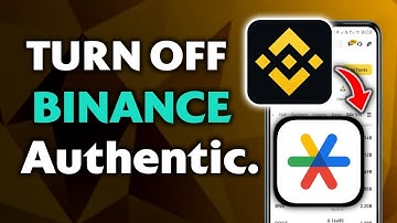 How To Turn Off Google Authenticator On Binanc