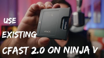 Angelbird ATOMX CFast Adapter: Expand Your Recording Options with CFast 2.0 on Atomos Ninja V