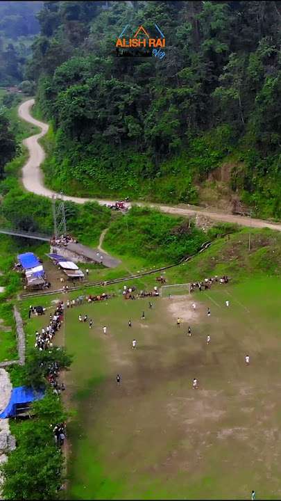 Rural village football tournament