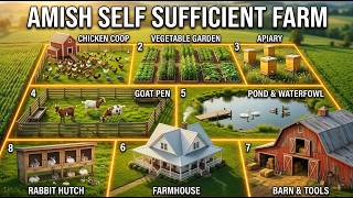 11 Animals the Amish Use to Turn 1/2 Acre Into a Self-Sufficient Homestead