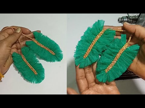 Easy and Beautiful Fabric Latkan Making / लटकन बनाने का तरीका / How to make different types latkan