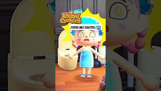 POV : Je fais des trucs BIZARRES sur Animal Crossing #animalcrossing #acnh #shorts #shortsfeed