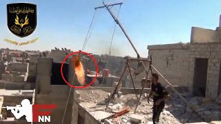 Medieval Trebuchet Engages Enemy Positions in Syria in Combat (FNN 26)