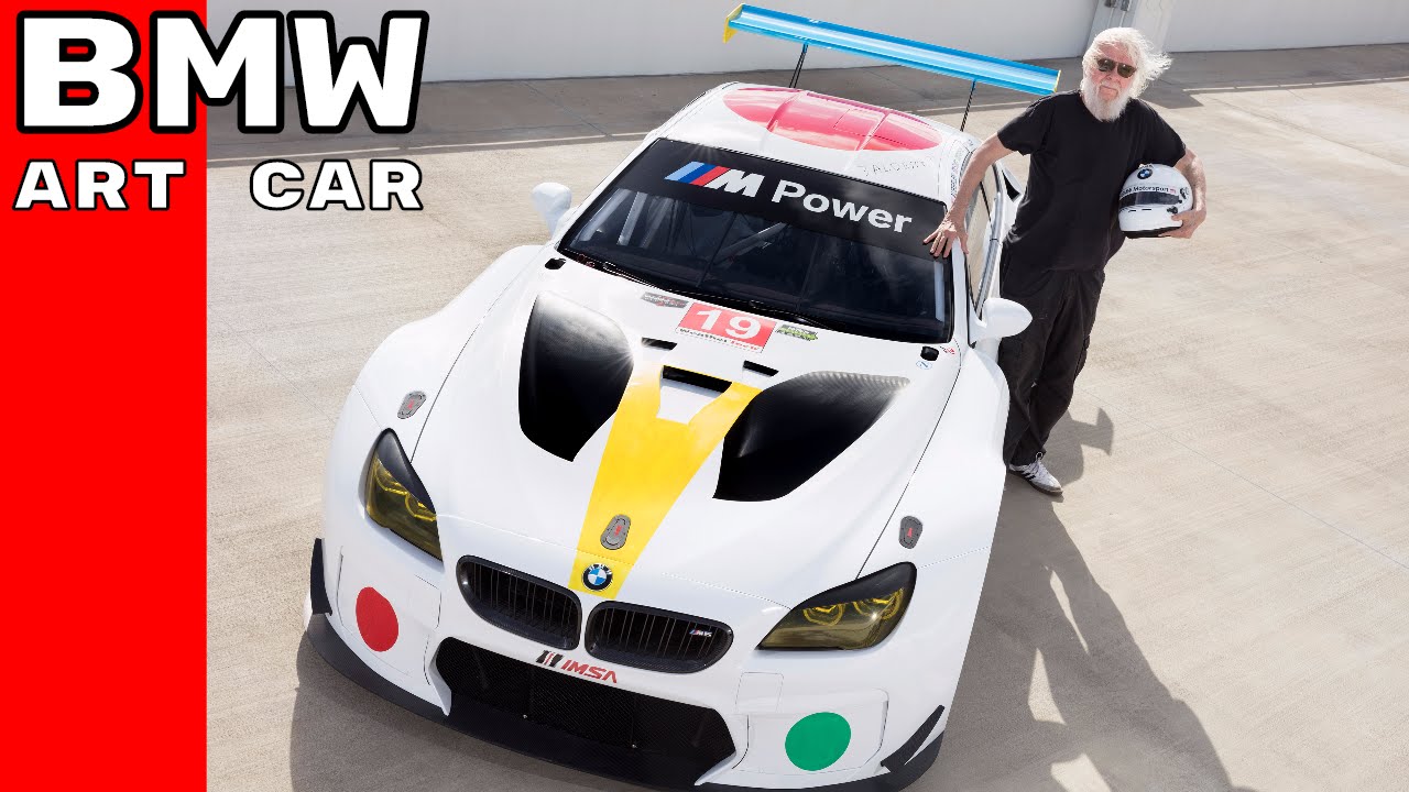 Kyosho New BMW M6 GTLM John Baldessari Art Car • DiecastSociety.com