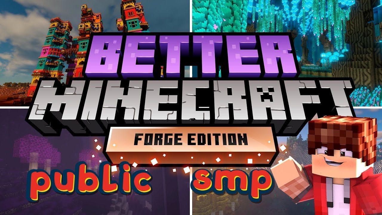 BETTER minecraft public SMP 1st server ever on BETTER MC @an.sh7 - YouTube