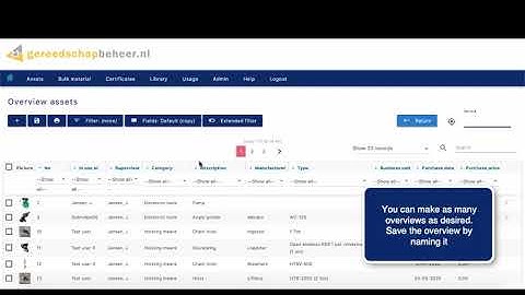 Gereedschapbeheer.nl release 3.0
