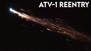 ATV-1 Reentry with Gravity  - Shenzhou [Reupload]