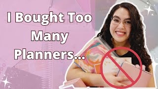A Rant About Planner Consumerism...