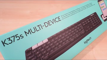 Logitech K375s Keyboard quick unboxing
