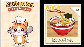Crazy Kitchen Set Cooking ASMR Level 12 |Noodles| Gameplay Walkthrough