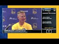 Steve Kerr Postgame Interview | Golden State Warriors beat Sacramento Kings 109-90