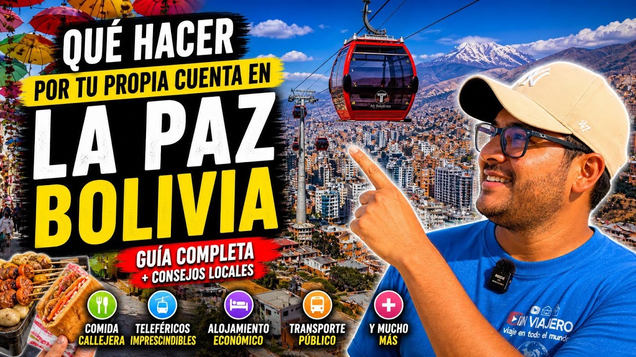 🇧🇴 La Paz Bolivia NO es lo que esperas 😱 (guía por tu cuenta) - YouTube