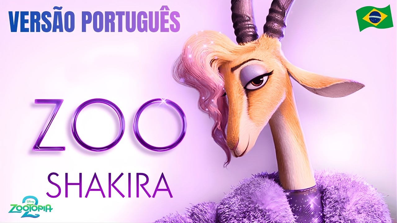 ZOO (Versão Brasileira) - Zootopia 2 | Shakira (Gazelle) [NIX MUSIC]