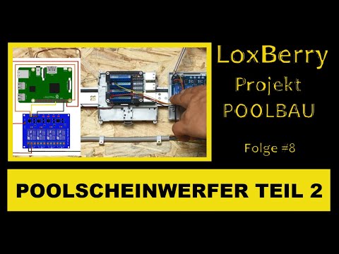 Loxberry Projects Poolbau - Folge #8 - Einbau Poolscheinwerfer Teil 2