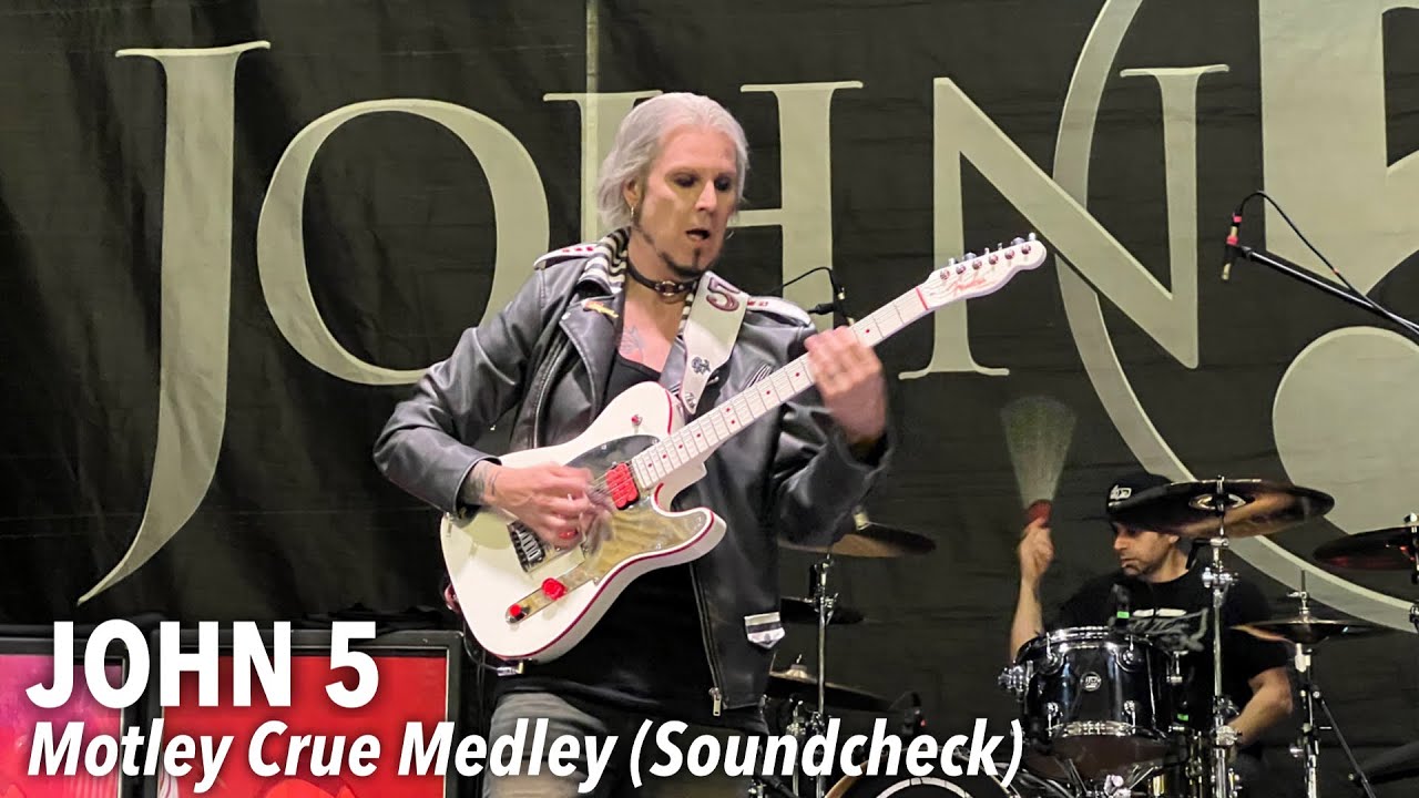 JOHN 5 - Motley Crue Medley (Soundcheck) - Live @ White Oak Music Hall