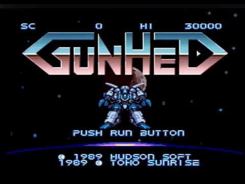 PCエンジン ガンヘッド 【1コインクリア】 - YouTube
