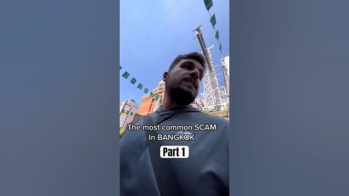 COMMON BANGKOK SCAM! 🇹🇭 #travel #travelvlog #backpacking #scam #thailand #bangkok #thai #shorts