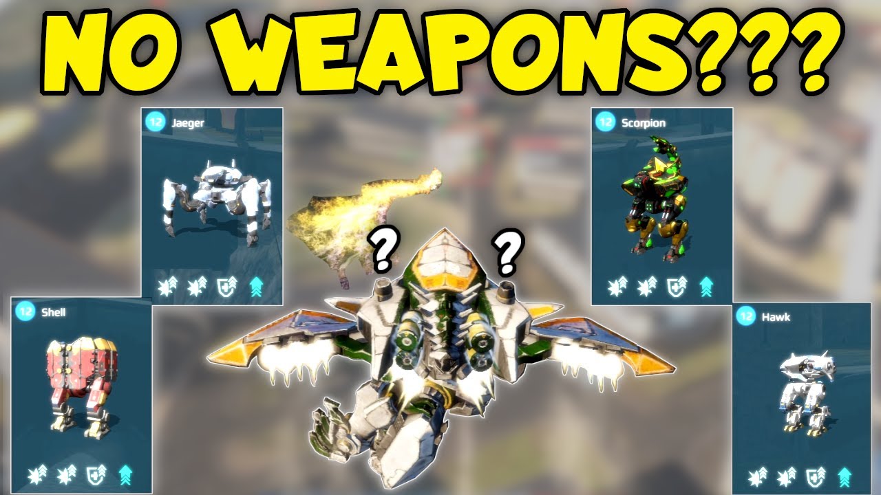 Funny NO Weapons Crazy Skirmish Mode Gameplay | War Robots Montage WR