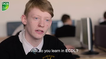 What do you learn in ECDL?