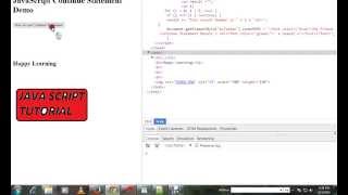 CONTINUE STATEMENT IN JAVA SCRIPT DEMO