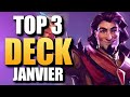 Top 3 decks Janvier - Hearthstone