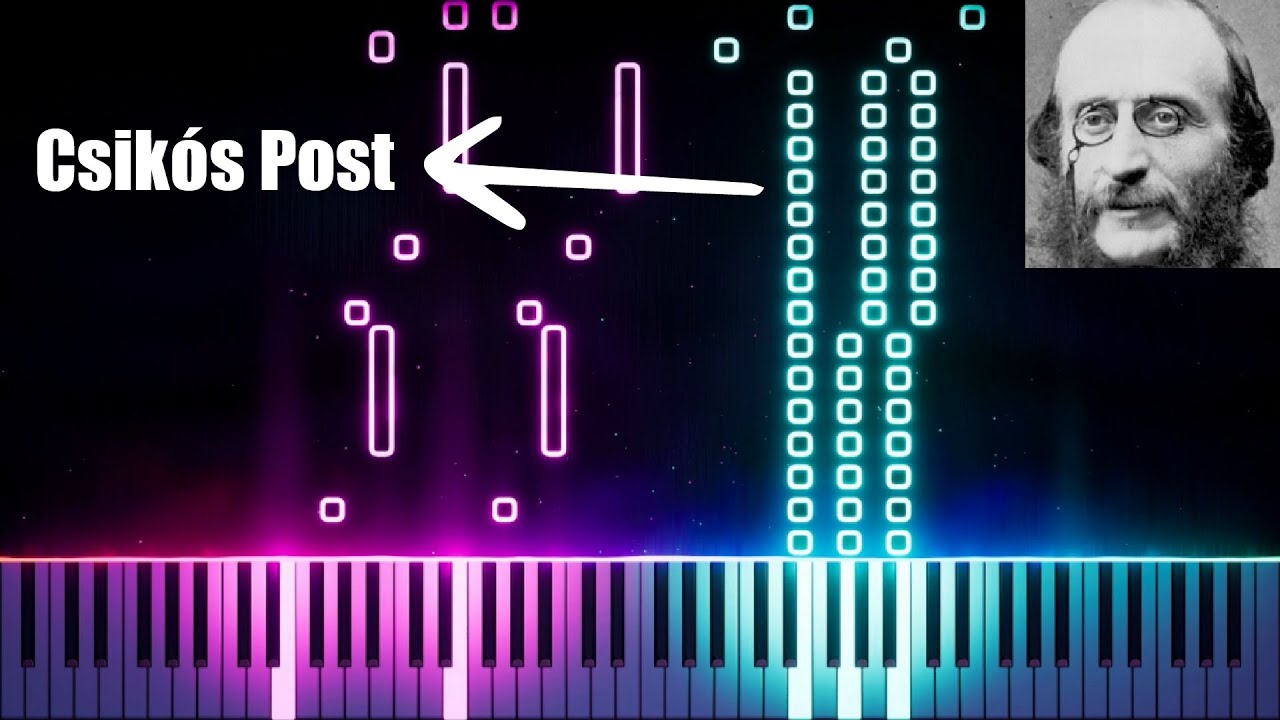 Hermann Necke - Csikós Post - Piano Tutorial