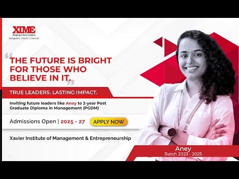 Admissions Open at XIME Kochi - video from XIME