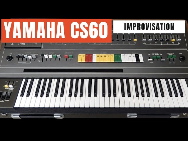 YAMAHA CS60 KENTON MIDI 動作品 リボンコントローラー アナログ ポリ 