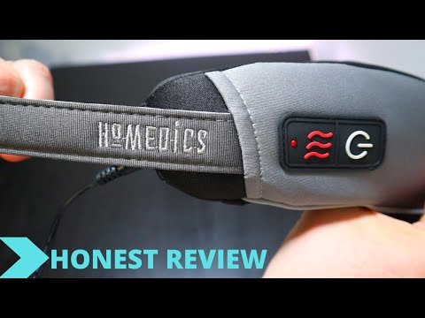Homedics Vibration Neck Massager Review - YouTube