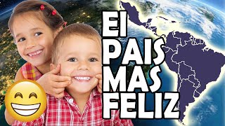 😀 ¿ Cuál es el PAÍS más FELIZ de América Latina ?  😄