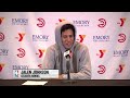 Hawks vs. Knicks Postgame Press Conference: Jalen Johnson