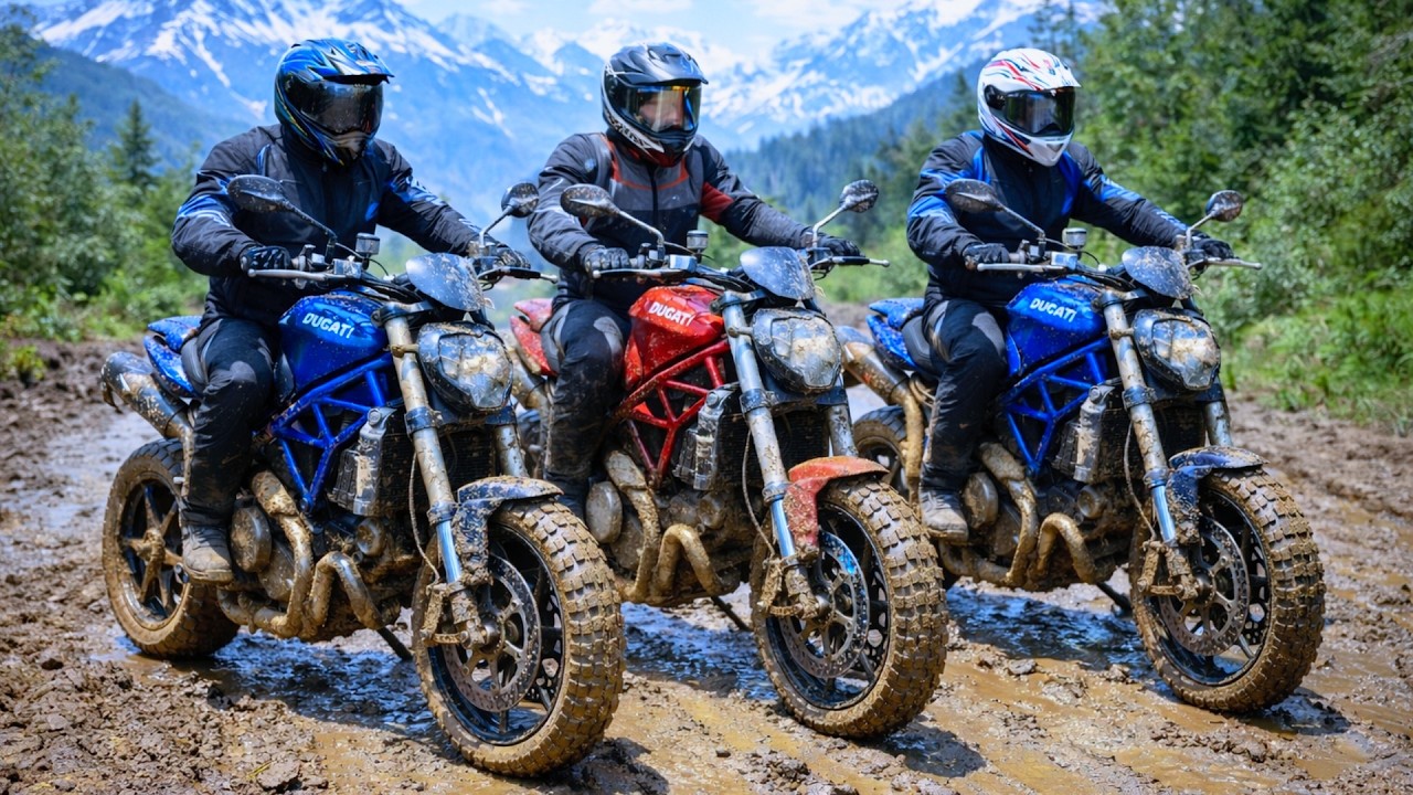 ¡SUBIMOS y BAJAMOs PENDIENteS con MOTOCICLETAS RALLY!🏍️🏔️  |  THe Crew Motorfest