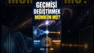 Geçmişi Değiştirmek Mümkün mü? ⏳ Kuantumun En Garip Deneyi #shorts