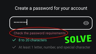 check the password requirements kinemaster || kinemaster password problem by K A C - TECH 5,036 views 7 months ago 1 minute, 16 seconds