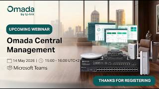 Webinar: Omada Central Management