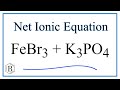 Net Ionic Equations and Spectator Ions