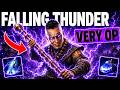 ILLEGAL DPS! NEW FALLING THUNDER BUILD HAS SCREEN WIDE AOE! POE 2 0.5 Build (NEW META)