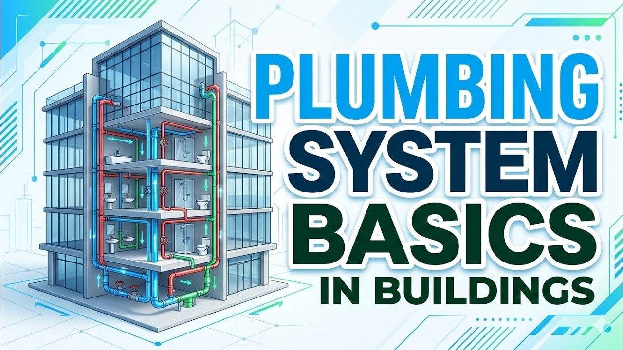 Plumbing Basics Explained Simply | Water Supply & Drainage - YouTube