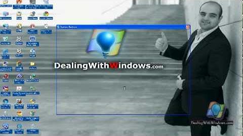How to use System Restore in Windows XP