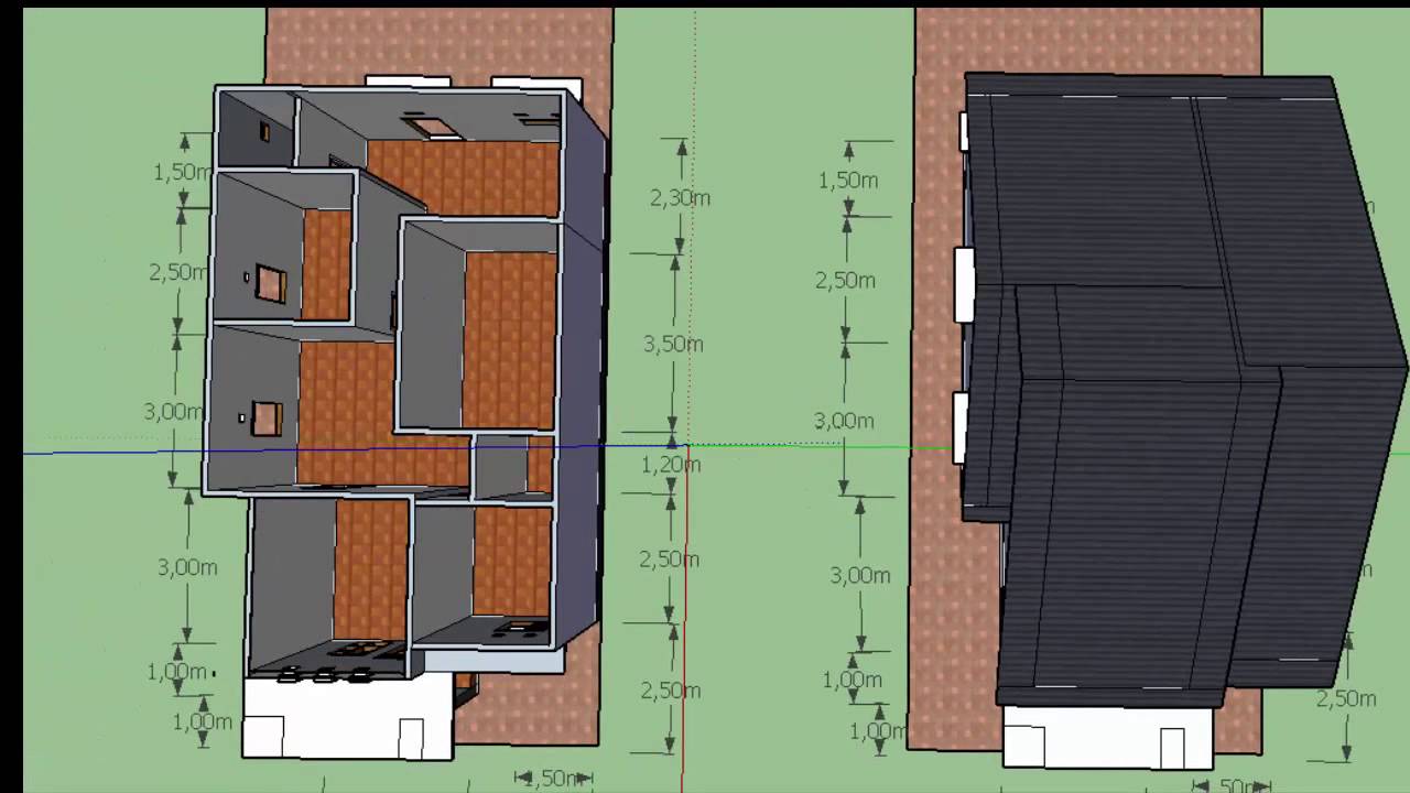 Desain Rumah Minimalis Sketchup Kumpulan Desain Rumah