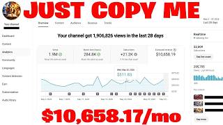 I Make $10,658.19/Month With This Faceless Channel (Just Copy Me)
